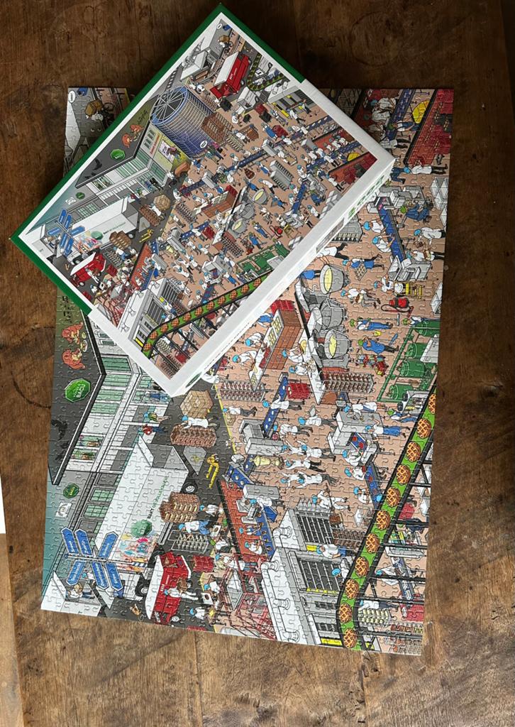 Bacu puzzel, Ophalen of Verzenden, 500 t/m 1500 stukjes, Zo goed als nieuw