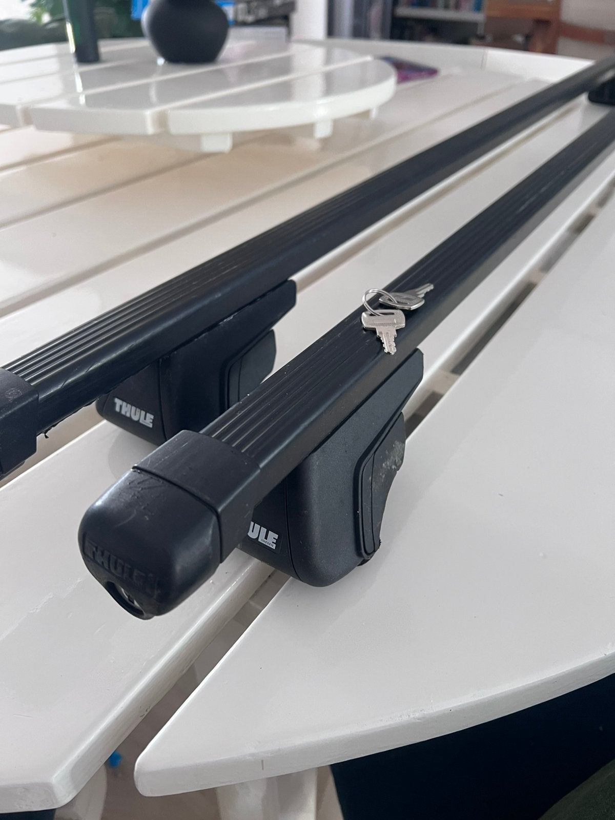 Thule Rapid System 753 dakdragers, Auto diversen, Dakdragers, Ophalen, Gebruikt