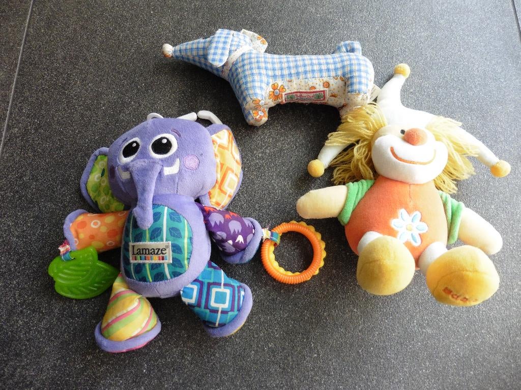 3 knuffels pluche knuffel, Ophalen, Overige typen