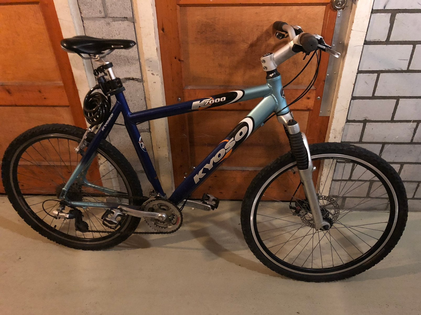 Kyoso Mountainbike - Opknapper met platte banden, Gebruikt, Hardtail, Schijfrem, Ophalen