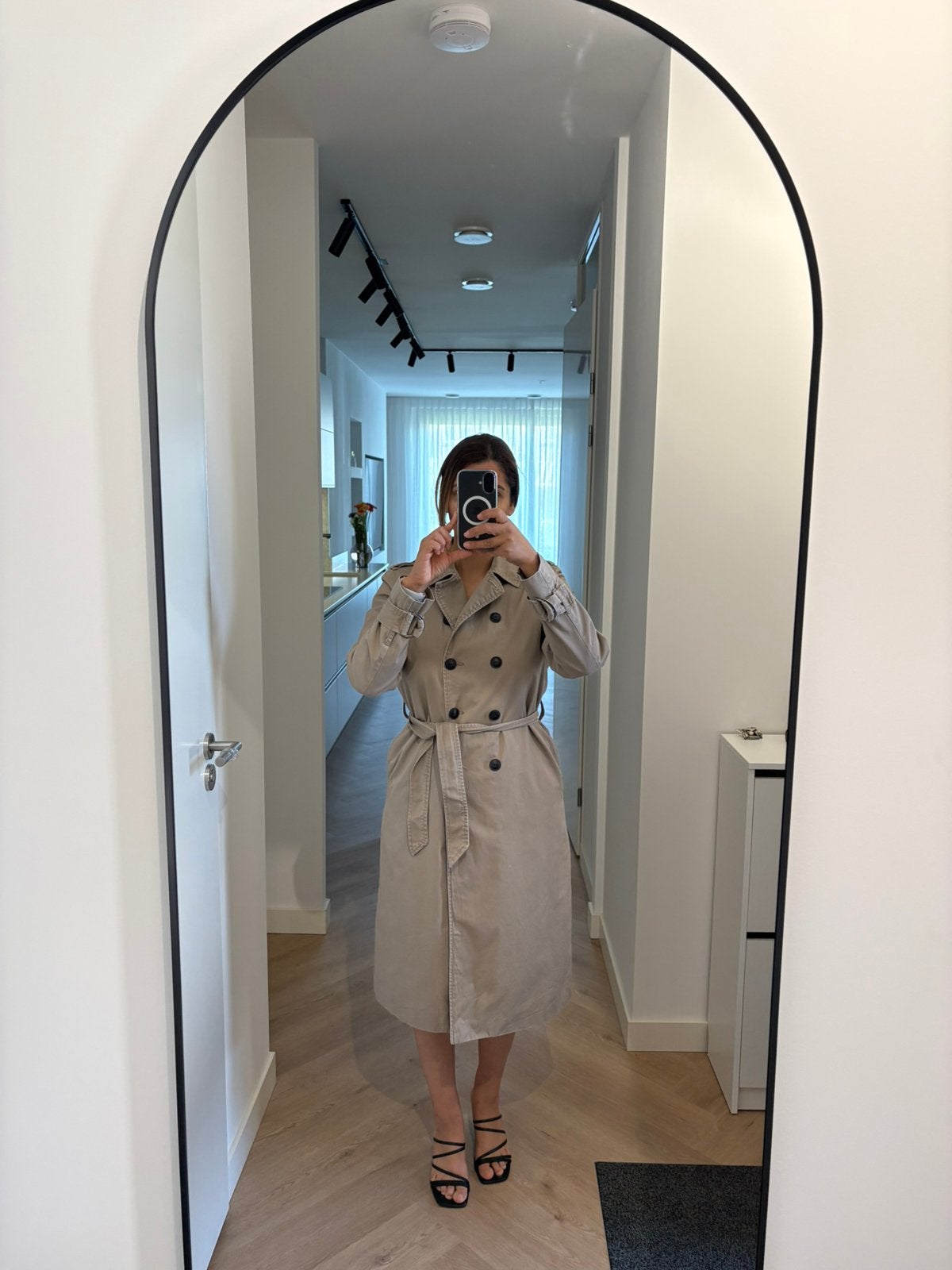 Noisy May Trench Coat, Ophalen of Verzenden, Gedragen, Maat 36 (S), Beige