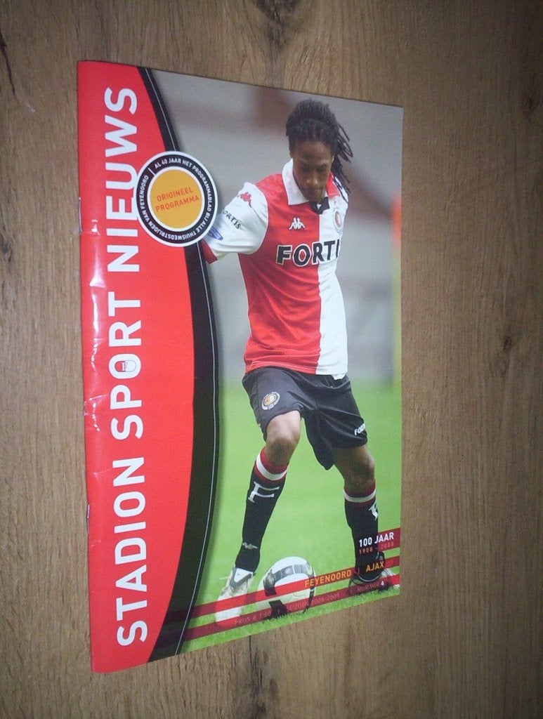 Progr. Feyenoord - willem ii nr 11 2000 stadion sport nieuws, Ophalen of Verzenden, Zo goed als nieuw, Feyenoord, Boek of Tijdschrift
