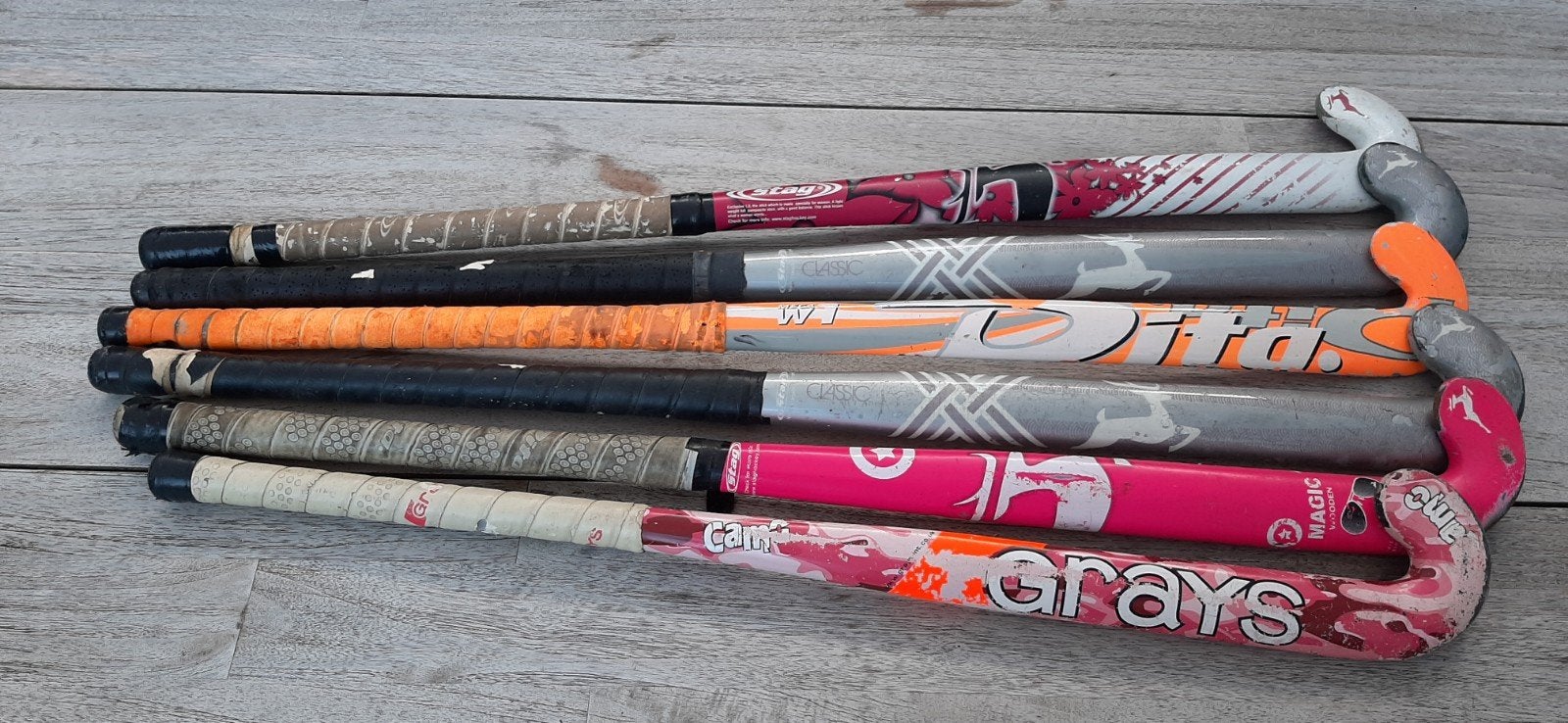 Hockeysticks 6x - Diverse merken en maten, Ophalen of Verzenden, Gebruikt, Stick