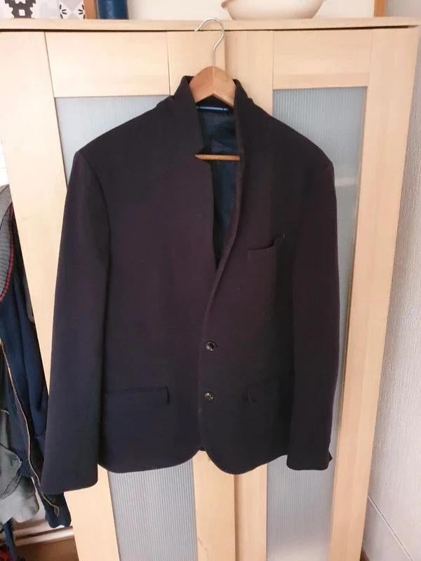 Donkerblauwe colbert C&A Slim Fit maat 56 Angelo Litrico, Blauw, Angelo Litrico, Maat 56/58 (XL), Ophalen of Verzenden