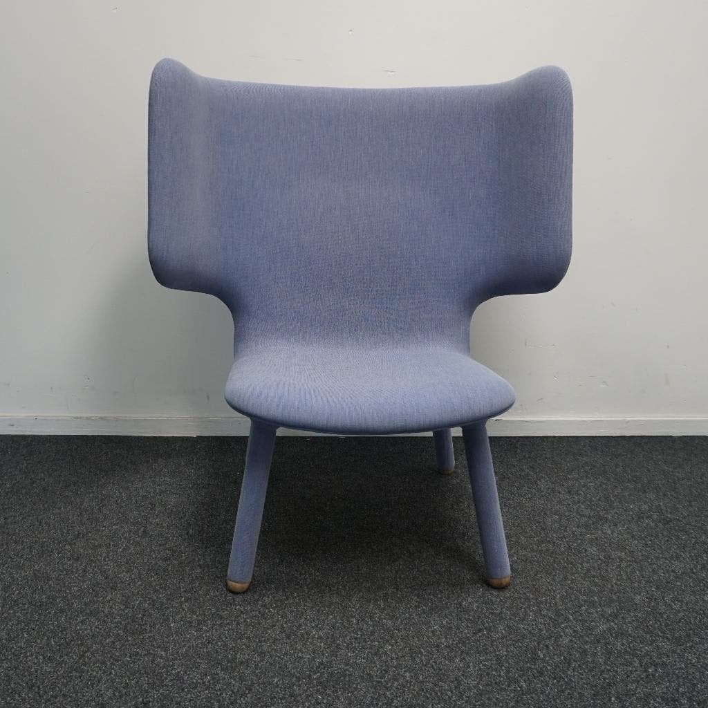 New York | Tembo Lounge Chair |  Design fauteuil | Blauw, Huis en Inrichting, Hout, Gebruikt, -, Lounge