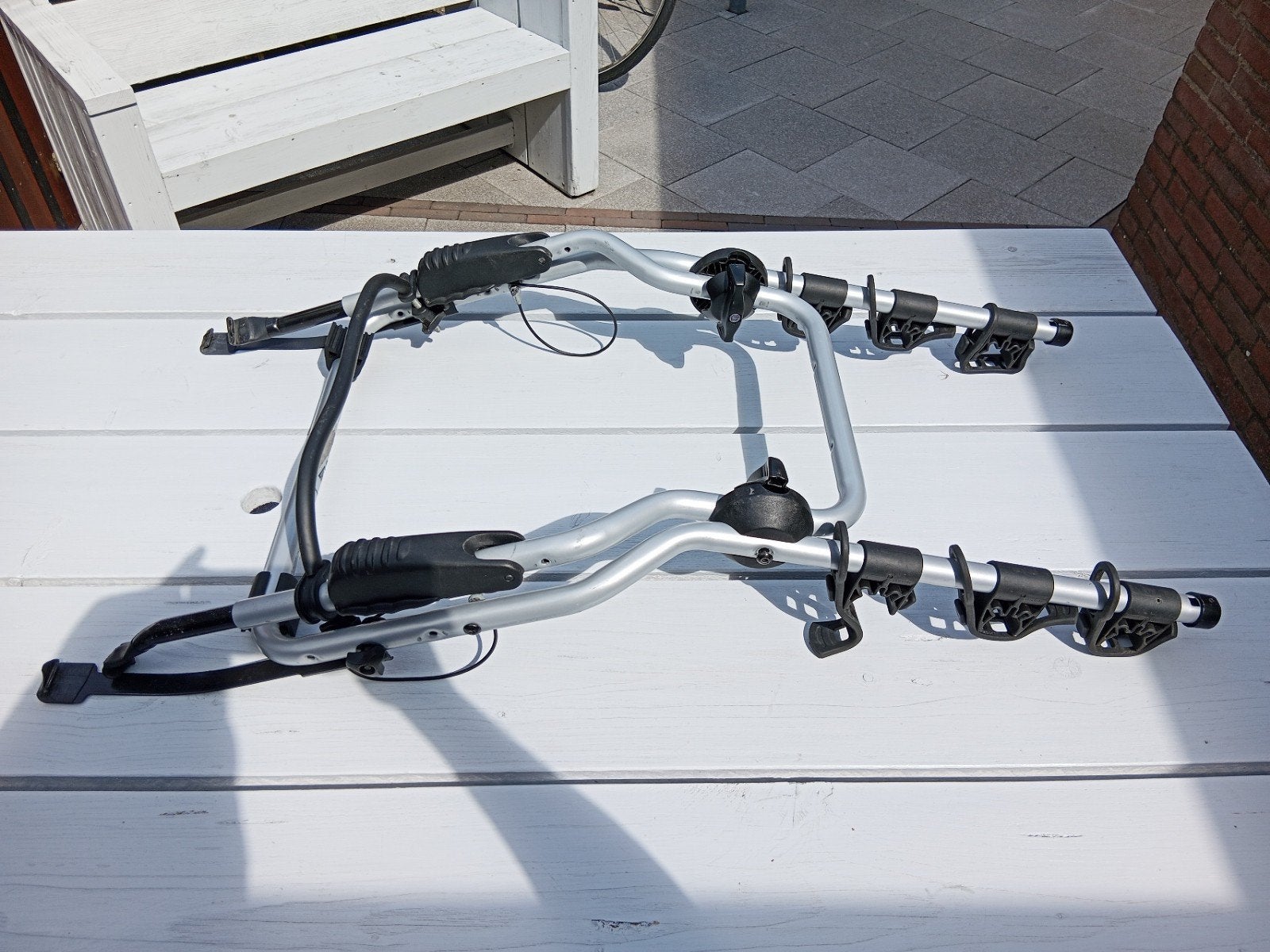 Thule clip on 9103 fietsendrager voor achterklep, Ophalen, Gebruikt, Achterklepdrager