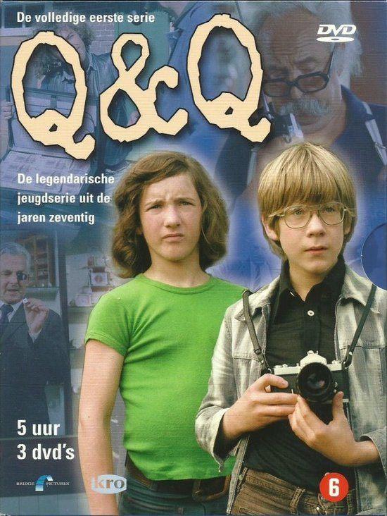 Q & Q - Seizoen 1 en 2 - 1974 - Kunst- en vliegwerk - 6 disc, Cd's en Dvd's, Dvd's | Tv en Series, Vanaf 6 jaar, Verzenden, Zo goed als nieuw