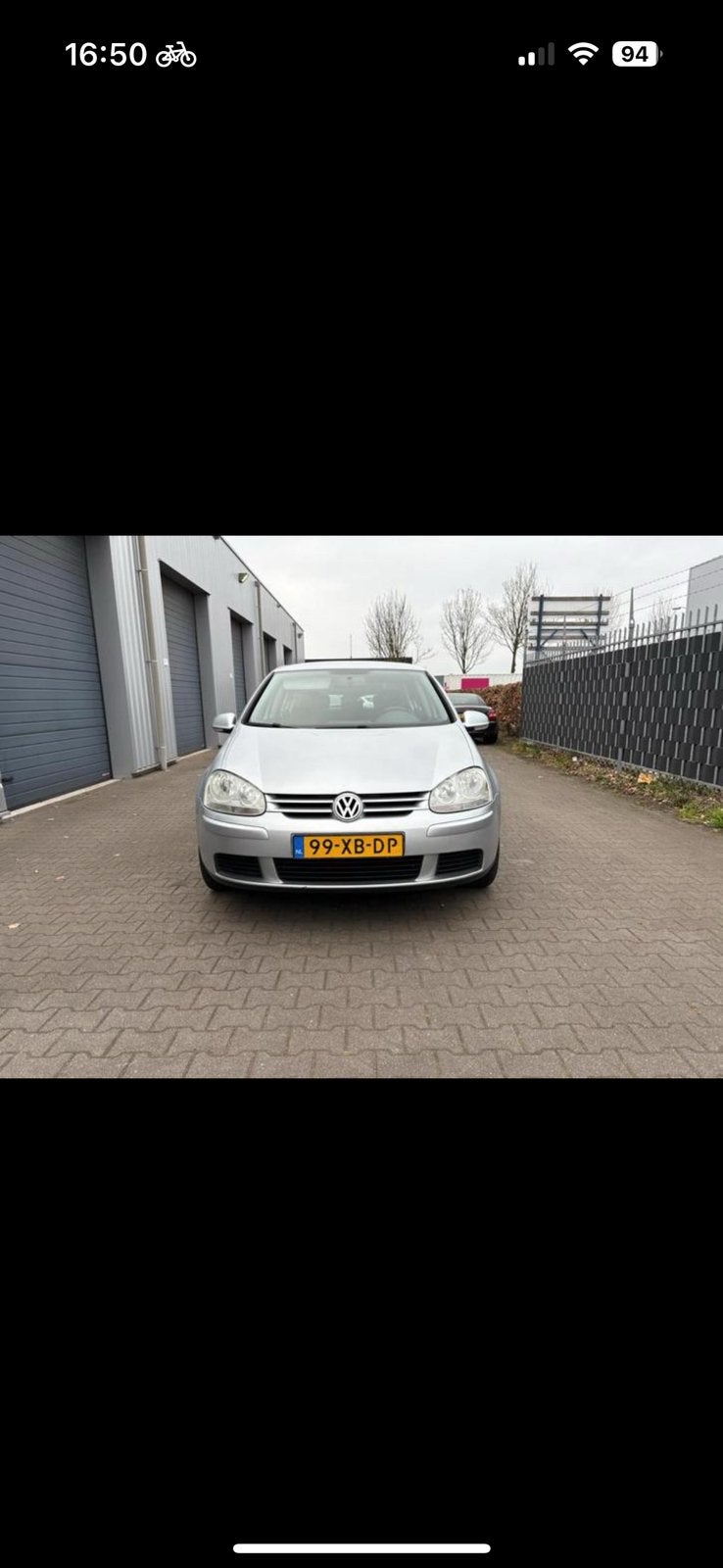 Volkswagen Golf 1.6 16V FSI 85KW 2007 Grijs, Auto's, Voorwielaandrijving, 15 km/l, 4 cilinders, 620 kg