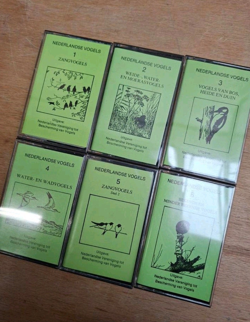 Zangvogel Cassette Collectie + Boekjes - Nederlandse Vogels, Ophalen, Nieuw in verpakking, 2 t/m 25 bandjes
