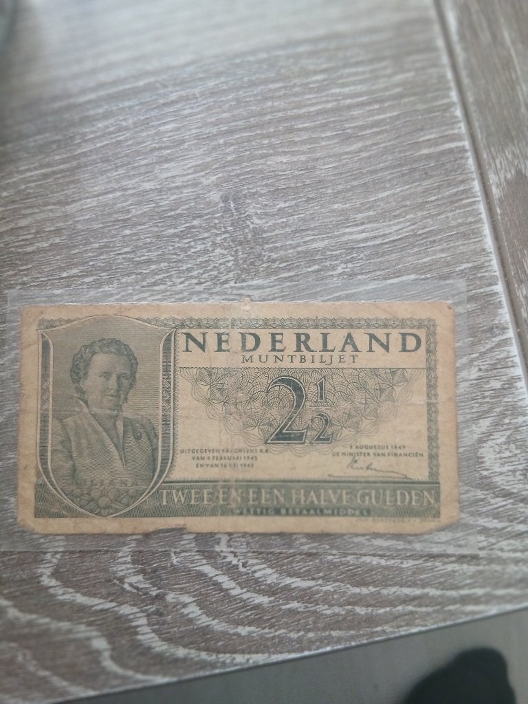 Gulden biljet, Ophalen of Verzenden, 5 gulden