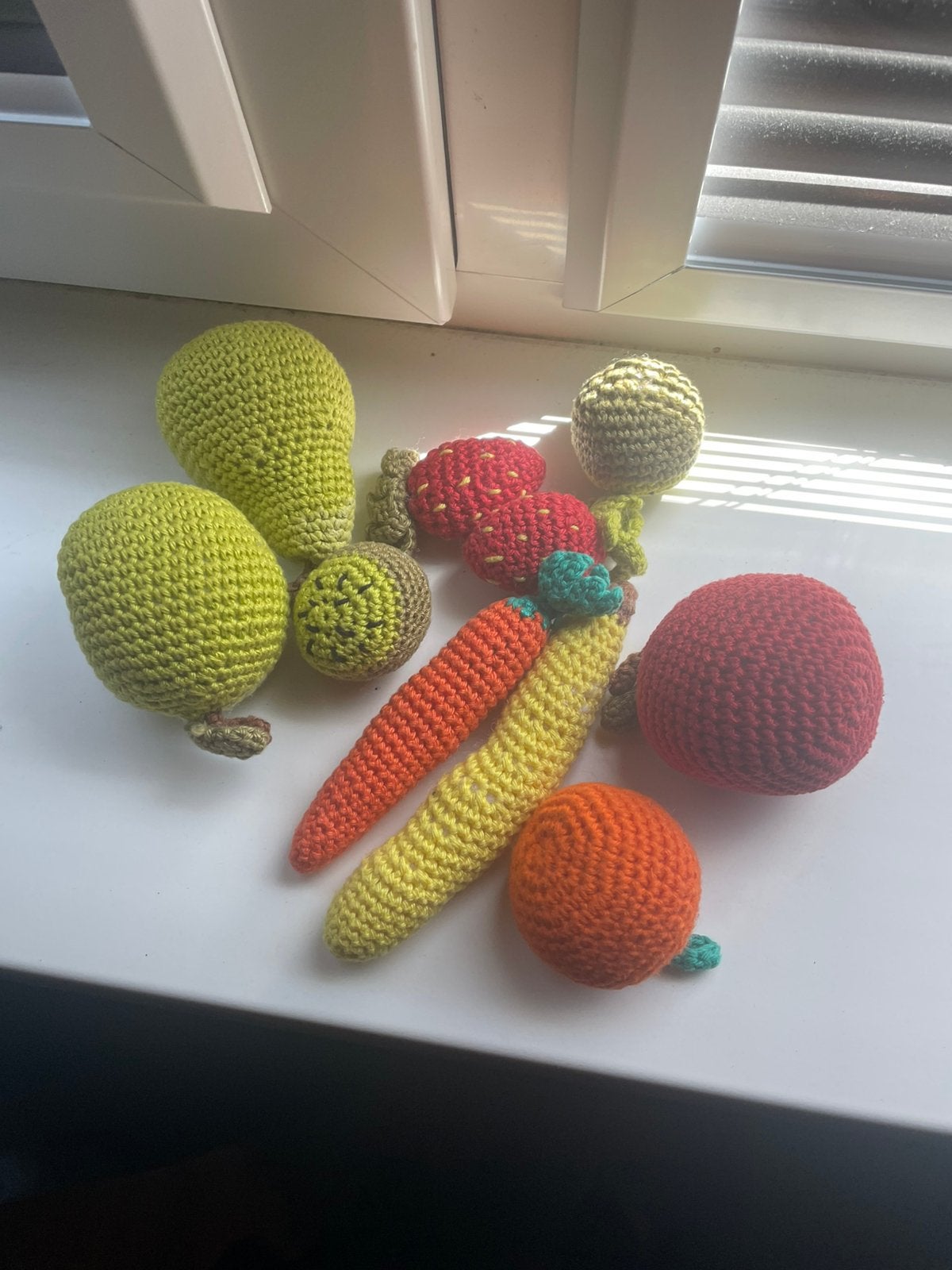 Gehaakt fruit, Kinderen en Baby's, Ophalen of Verzenden, Zo goed als nieuw
