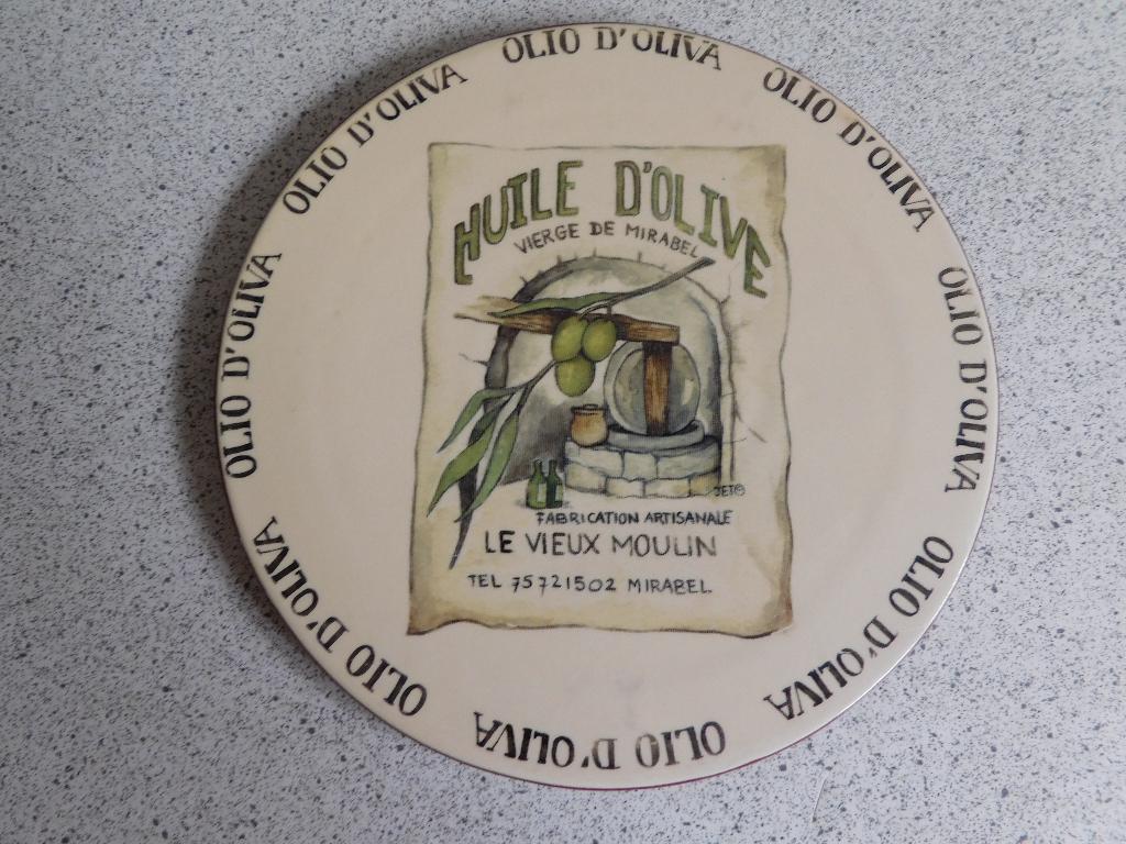 Onderzetter 18,5 cm. Olio d'Oliva JET by ter Steege, Overige typen, Ophalen of Verzenden, Zo goed als nieuw, Overige stijlen