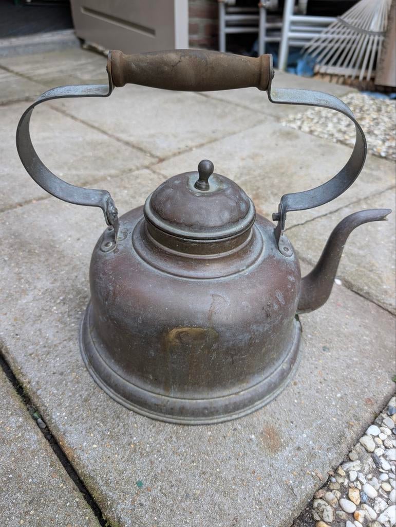 Vintage waterketel, Antiek en Kunst, Antiek | Keukenbenodigdheden, Ophalen of Verzenden