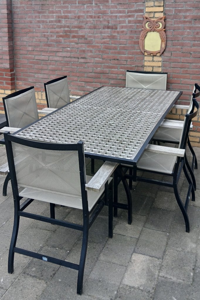 Tuinset, Ophalen, Gebruikt, 6 zitplaatsen, Teakhout