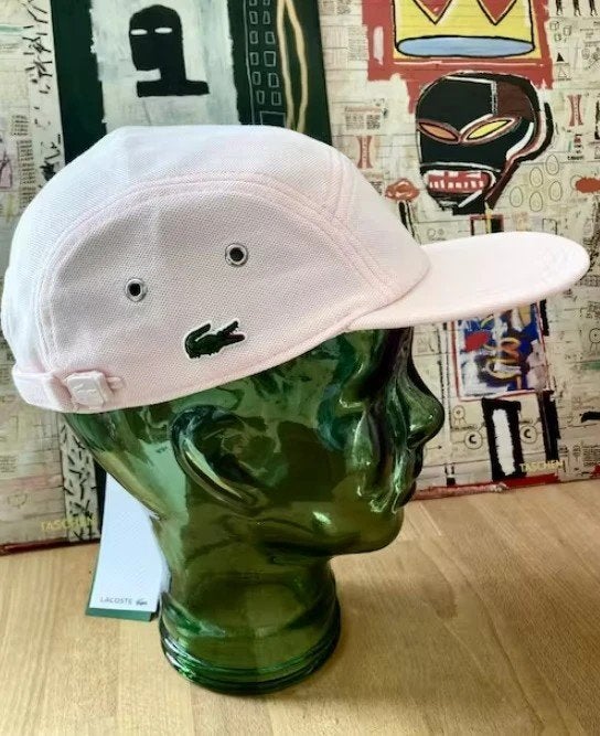 Lacoste girolle pet cap hat pink casquette Large new, Lacoste, Nieuw, Ophalen of Verzenden, Pet