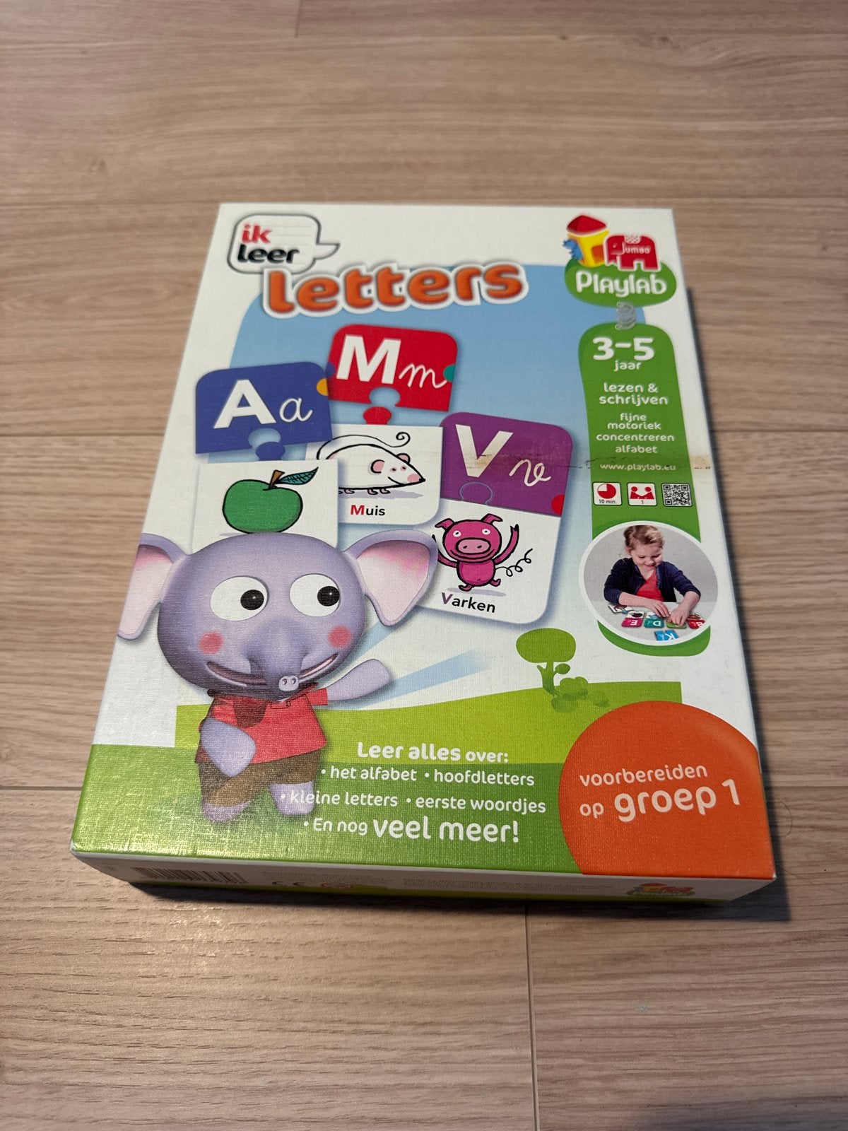 Jumbo Ik Leer Letters Playlab - Voorbereiding Groep 1, Ophalen, Zo goed als nieuw, Taal en Lezen