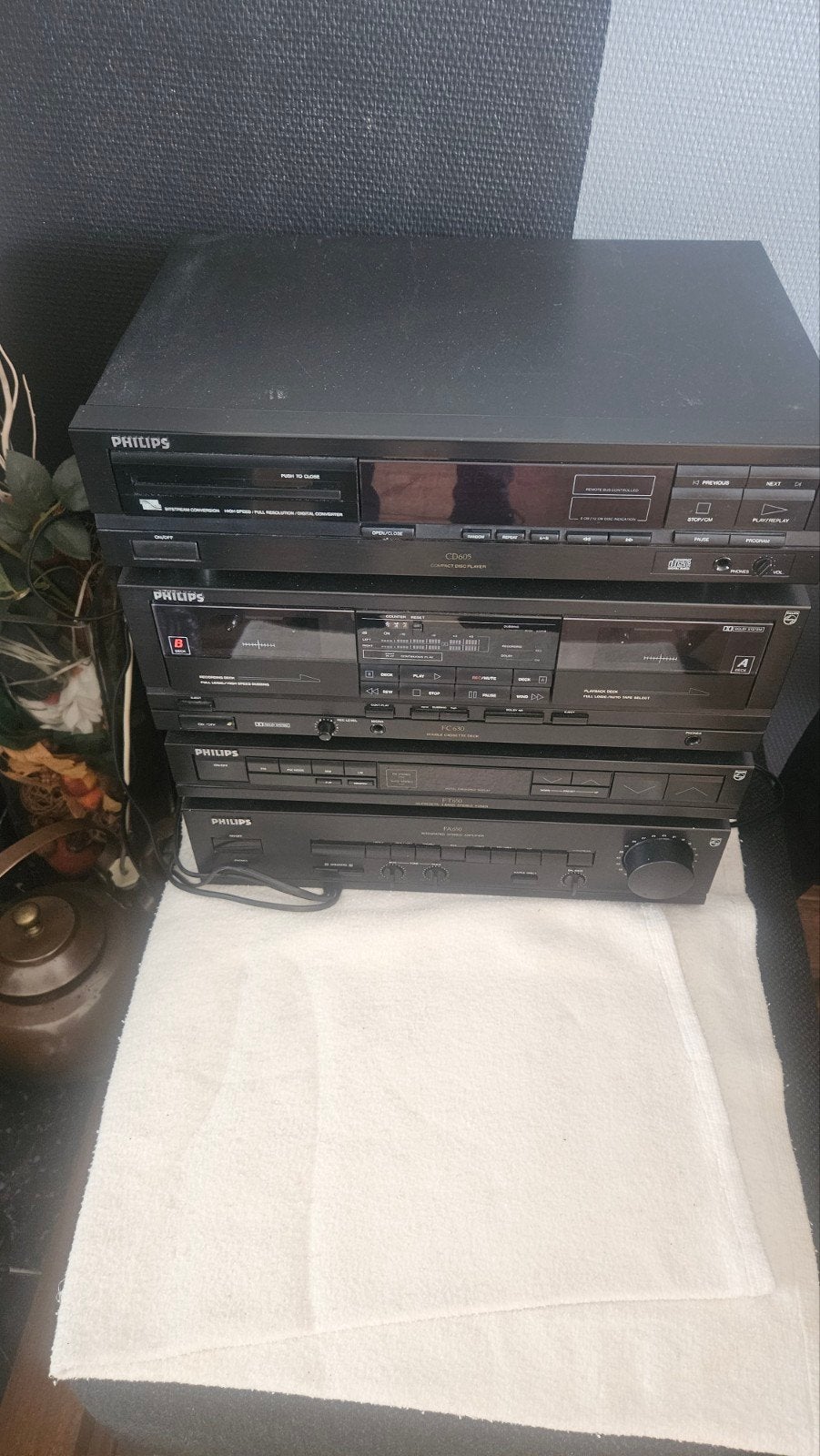 VINTAGE  FA.650 FC.630 FC FT 650  CD 605 Philips, Ophalen, Tuner of Radio, Philips, Losse componenten