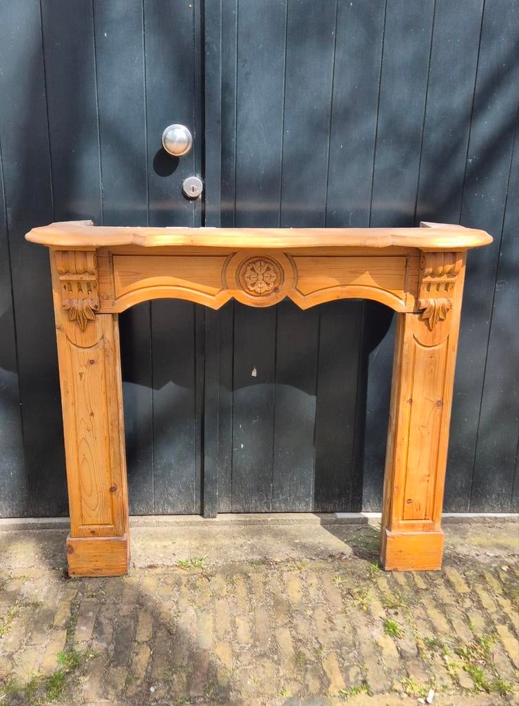 Antieke houten Friese (hoek) schouw, Ophalen, Gebruikt, Vrijstaande haard, Overige soorten