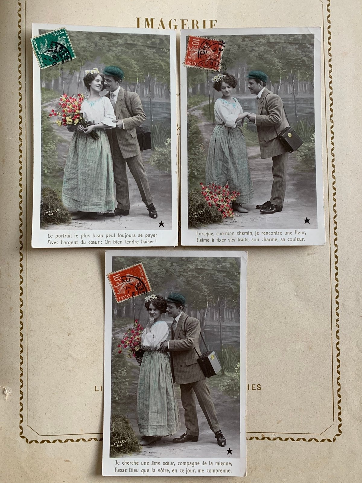 Romantiek (EL), Ophalen of Verzenden, Voor 1920, Gelopen, Overige thema's