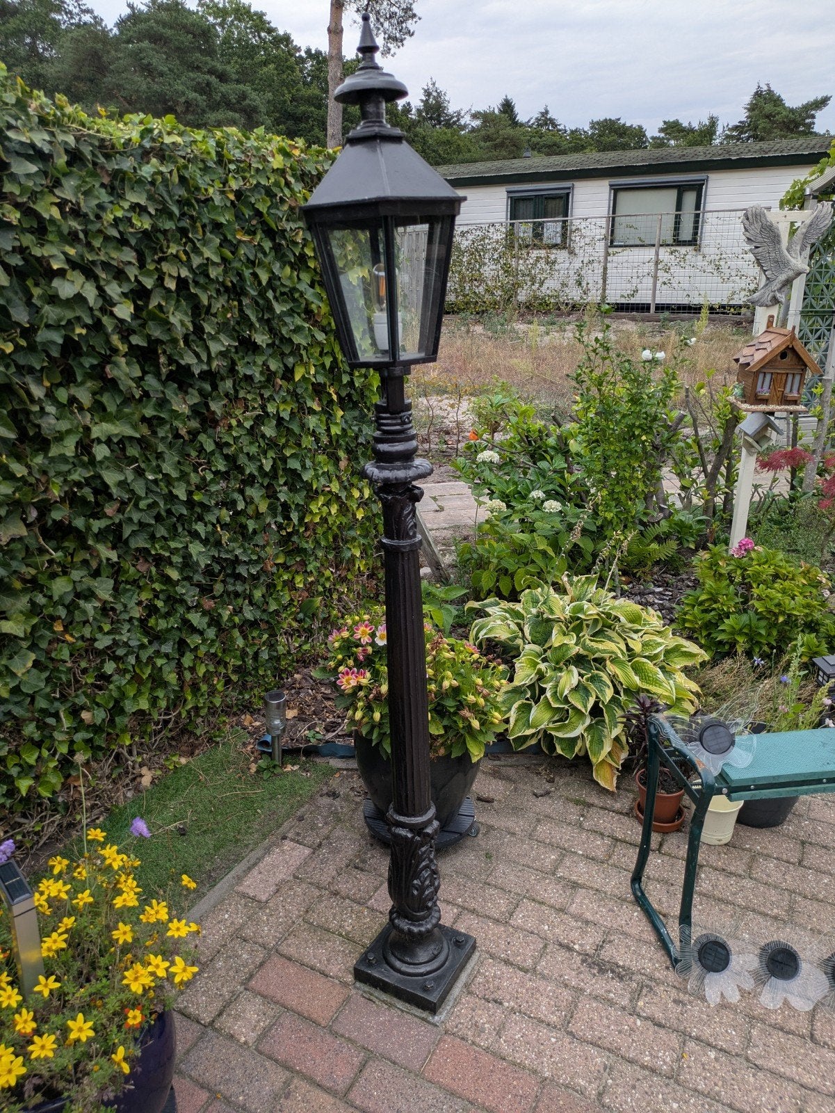 Verlichting, Tuin en Terras, Buitenverlichting, Ophalen, Staande lamp, Aluminium, Netvoeding