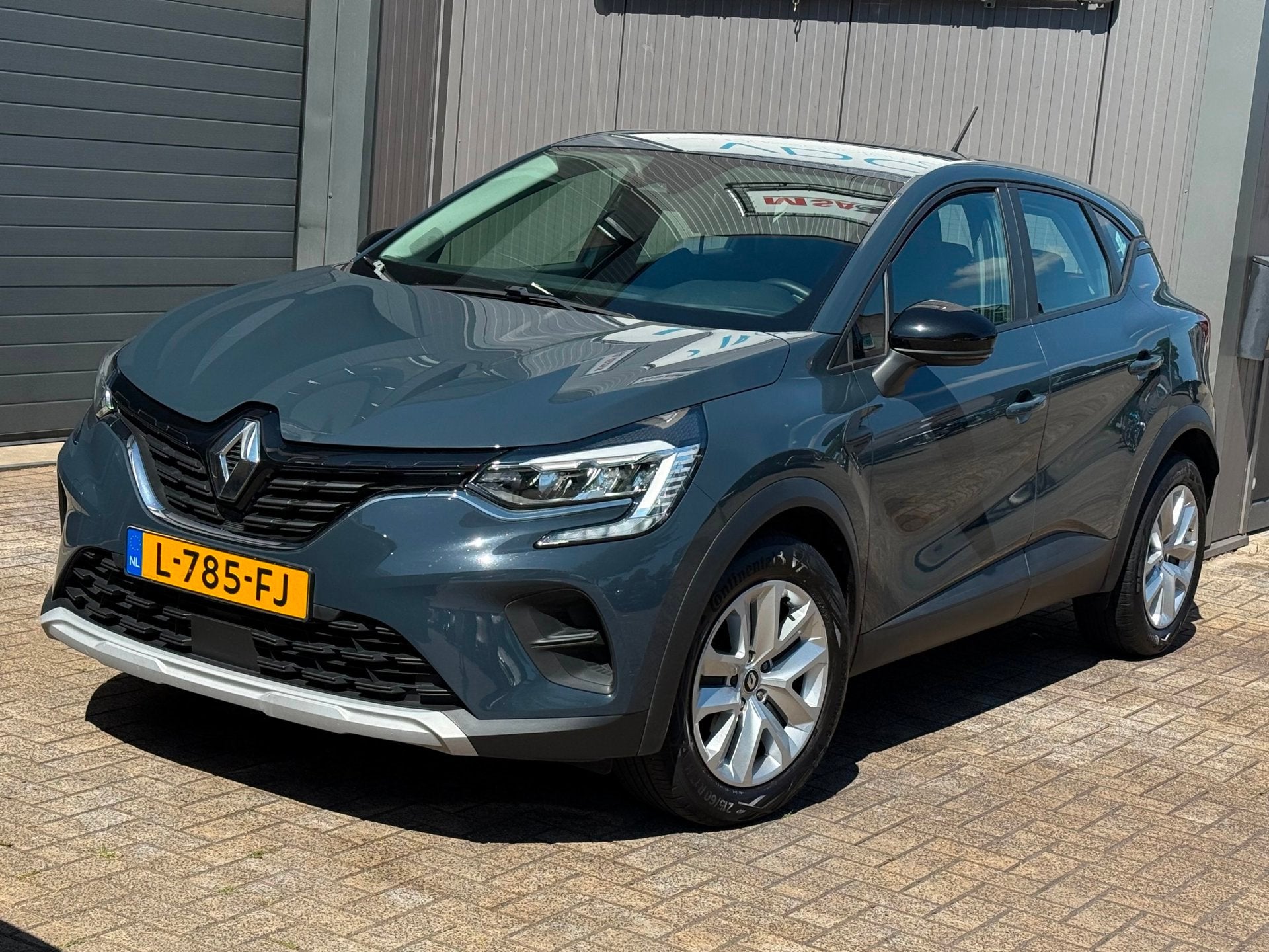 Renault Captur 1.0 TCe 100 Bi-Fuel Business Zen | LPG | Lane, Voorwielaandrijving, Stof, Gebruikt, Blauw
