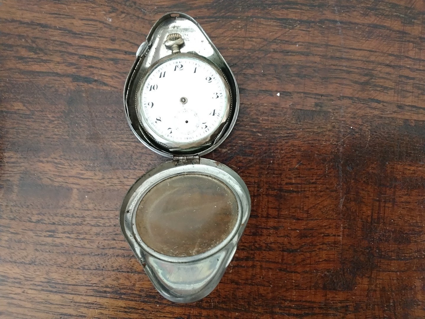 Antiek L.W.C. zakhorloge 1902, Ophalen of Verzenden, Zilver