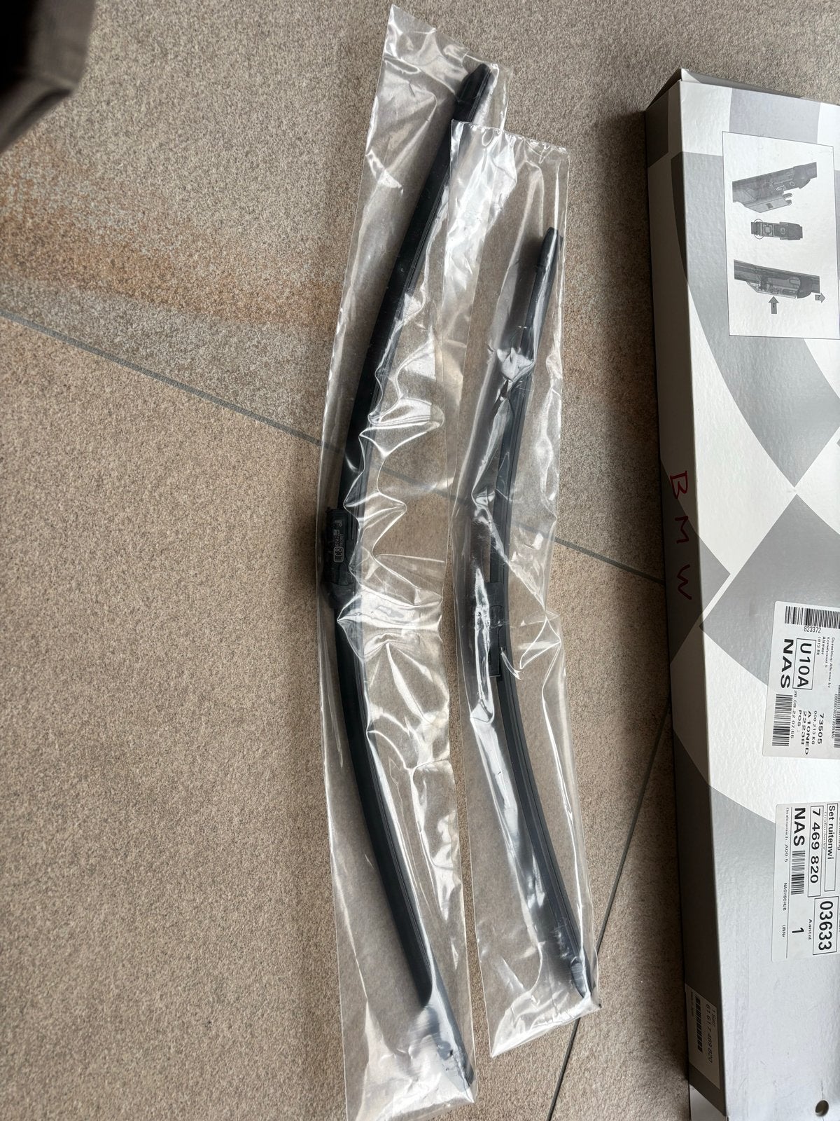 Originele BMW X3 (G01) Ruitenwisserset - Nieuw, Auto-onderdelen, Ophalen of Verzenden, Nieuw, BMW