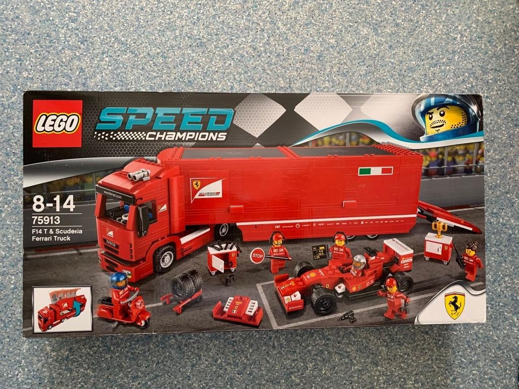 Lego Speed Champions F14 T & Scuderia Ferrari Truck 75913, Lego, Nieuw, Complete set, Ongeopend/sealed