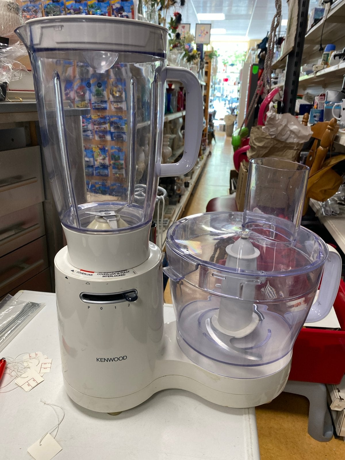 Kenwood FP510 Serie Foodprocessor en Blender 600W, Ophalen of Verzenden, Gebruikt, Blender