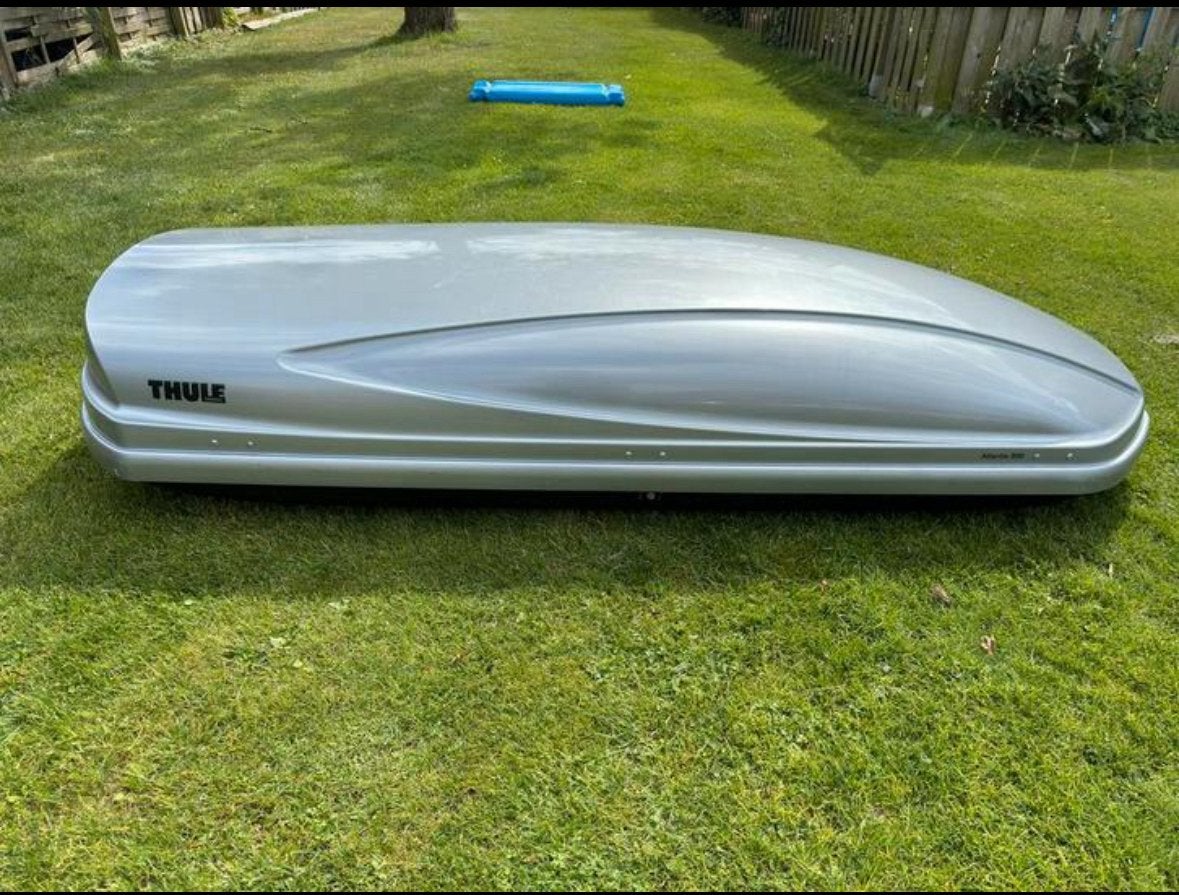 Dakkoffer Skibox XXXL Thule 650Liter, Ophalen, Gebruikt