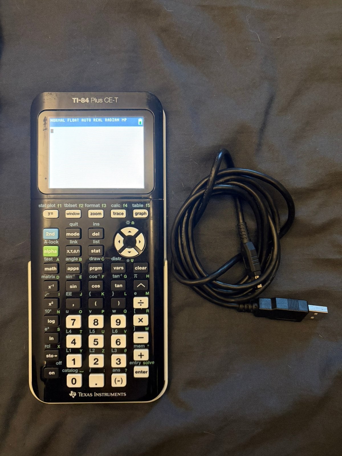 Grafische rekenmachine TI-84 Plus CE-T, Ophalen, Grafische rekenmachine, Gebruikt