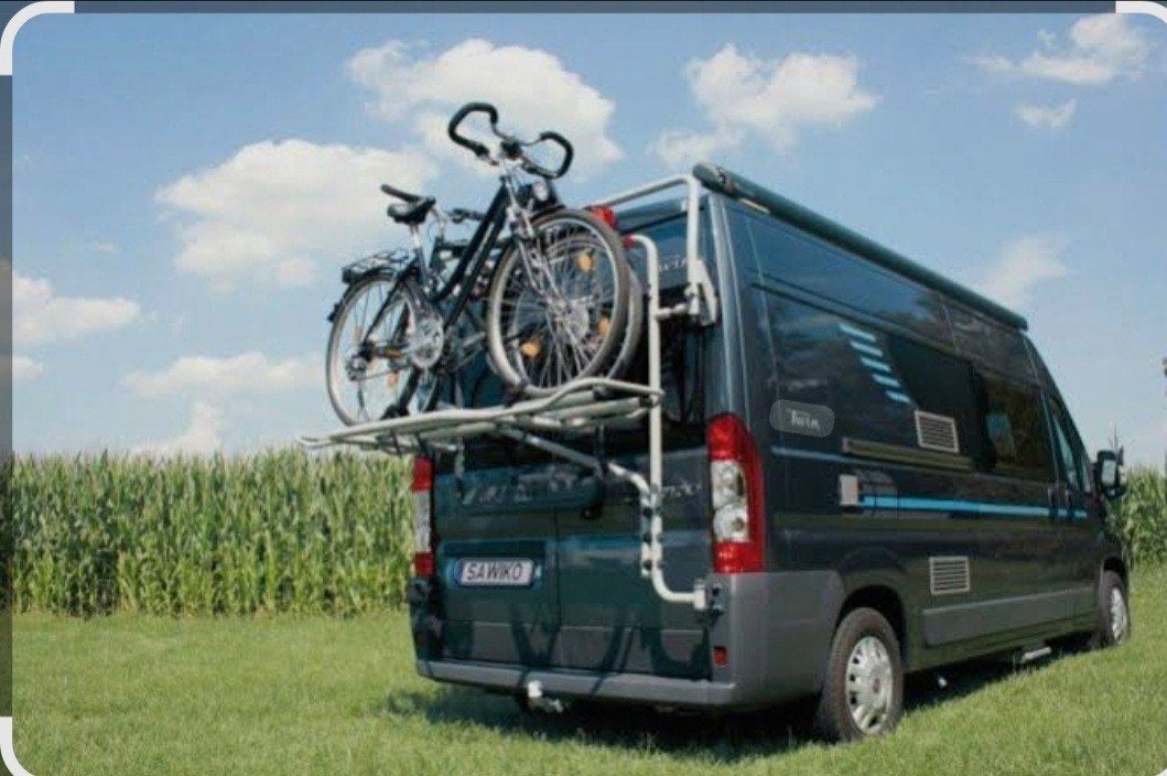 Sawiko fietsendrager (Ducato/Jumper/Boxer), Caravans en Kamperen, Camper-accessoires, Ophalen, Gebruikt