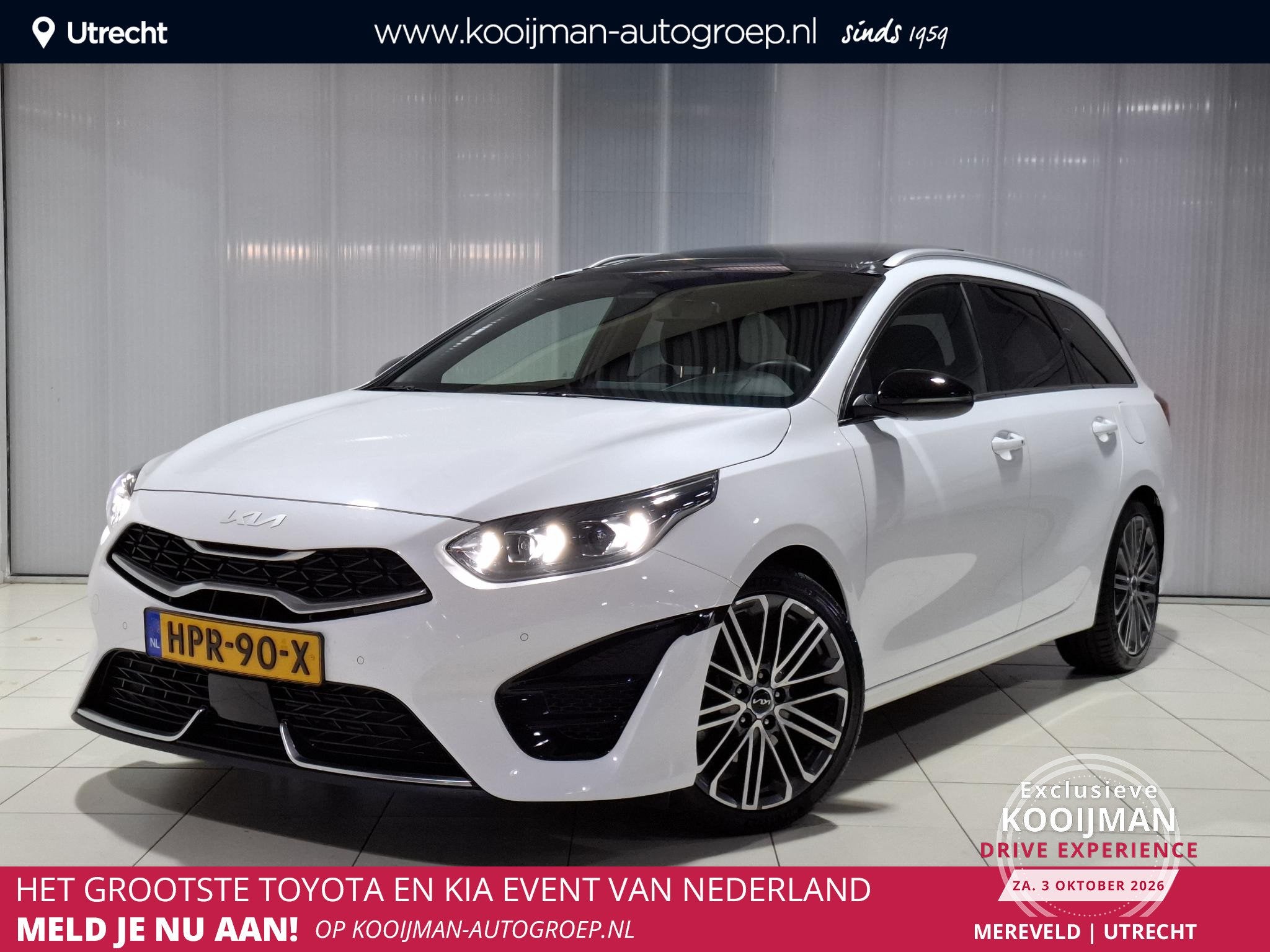 Kia Ceed Sportswagon 1.5 T-GDi GT-PlusLine AUTOMAAT, Stoel e, Auto's, Gebruikt, Euro 6, 4 cilinders, 610 kg