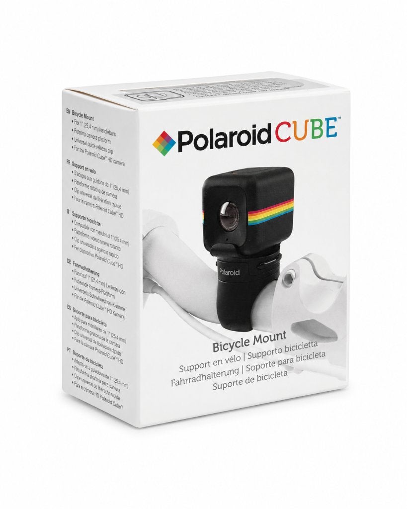 Polaroid CUBE Bicycle Mount – Originele Fietshouder Cube HD, ., Nieuw, Ophalen of Verzenden, .