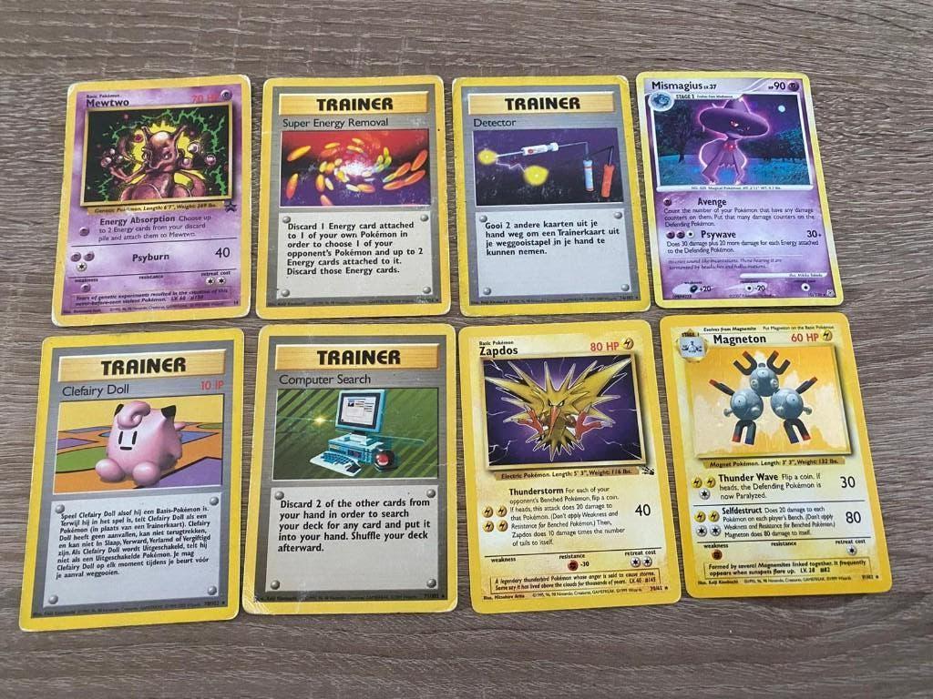 pokemon kaarten, Ophalen of Verzenden, Gebruikt, Meerdere kaarten