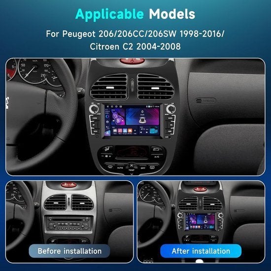 Android Autoradio – Multimedia Systeem – Navigatie Unit, Corvance B.V., Verzenden, Nieuw, Corvancebol@gmail.com