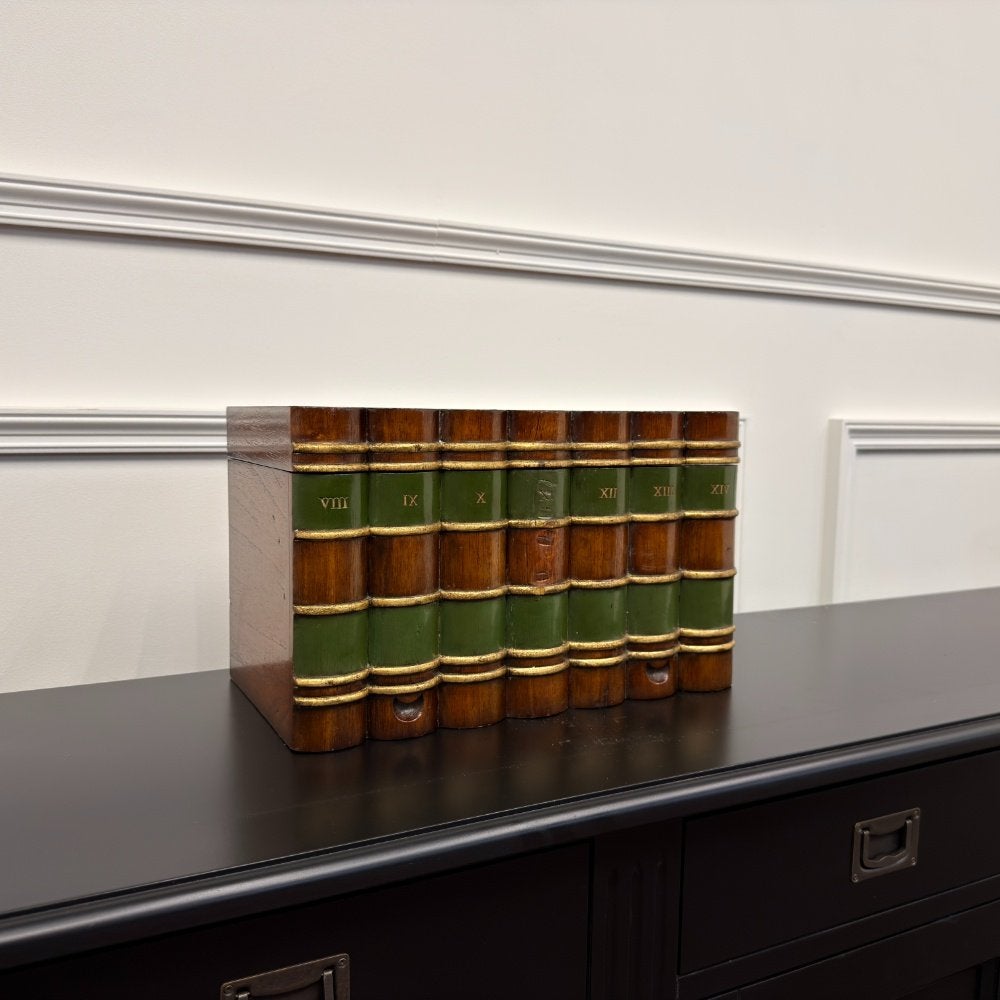 Engelse Originele Globe Wernicke Boekenkist Faux Books, Ophalen of Verzenden