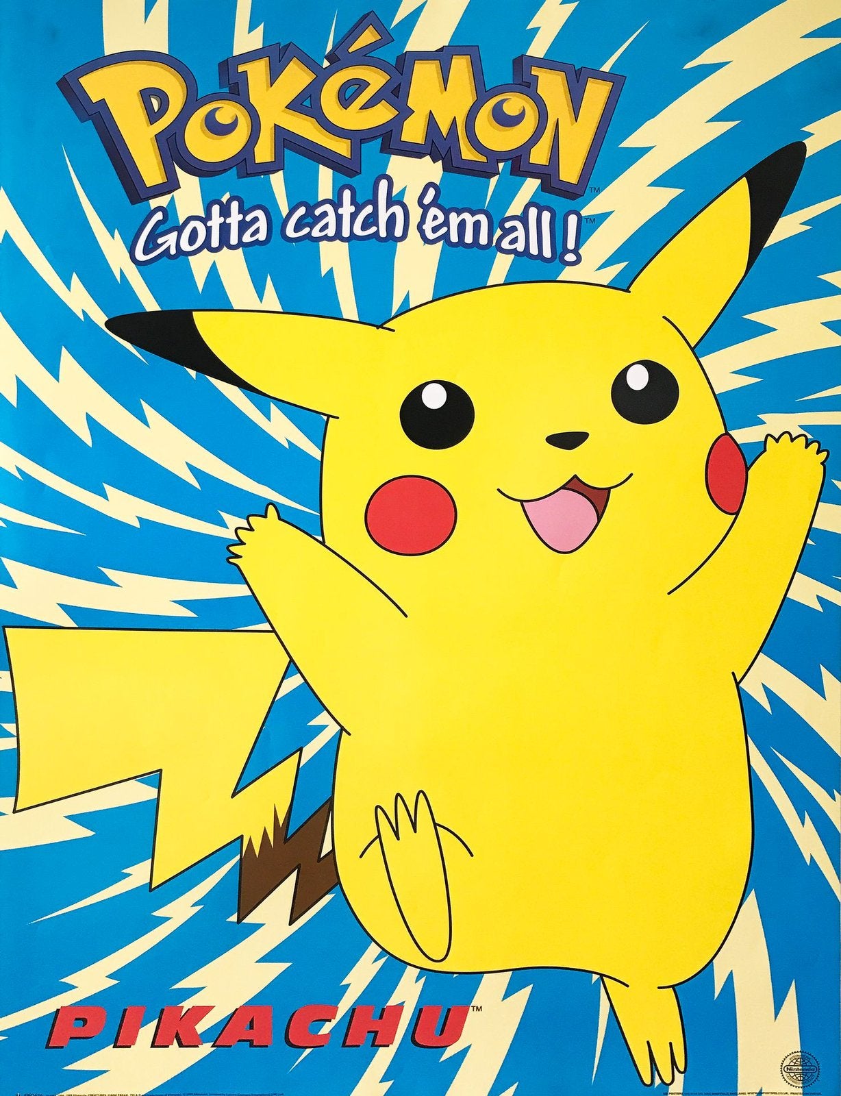 Pokemon 1999 Nintendo Posters // Factory Sealed, Ophalen of Verzenden, Nieuw, Overige typen