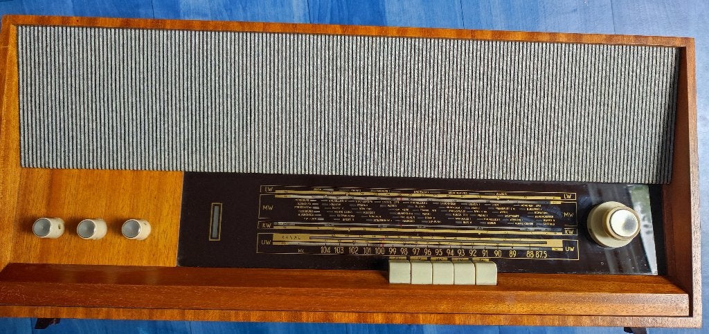 Vintage Novak buizenradio  Type N, Ophalen, Audio en Video