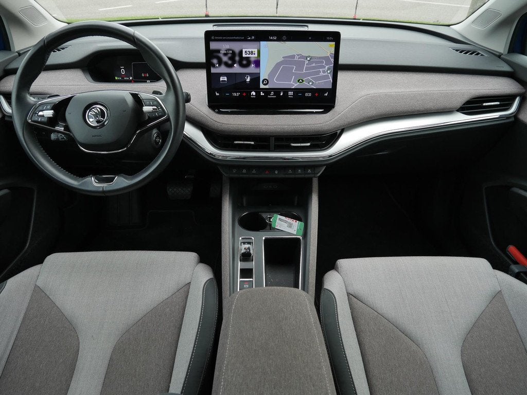 SKODA Enyaq Iv 60kWh 180pk First Edition | SOH 90% | 20"inch, 12 maanden, Achterwielaandrijving, Gebruikt, Leder en Stof