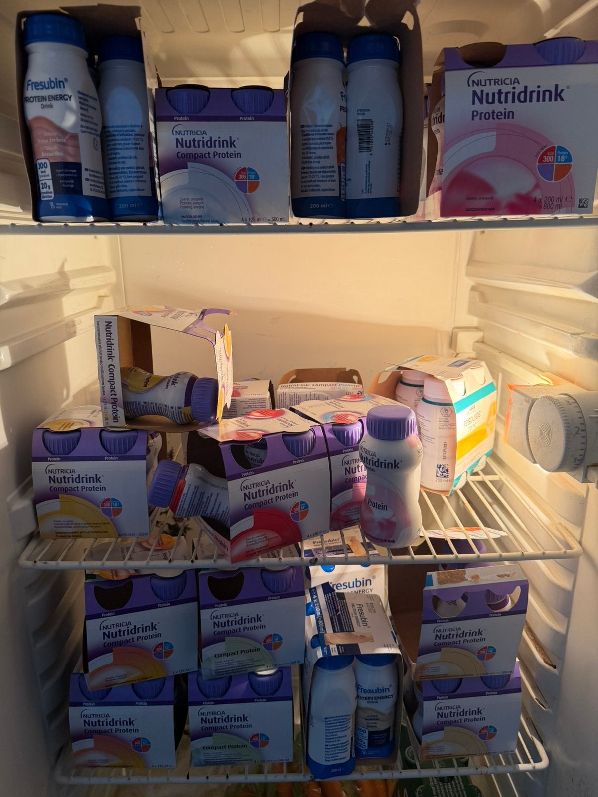 Drink voeding Nutricia en Fresubin 74 flesjes, Ophalen of Verzenden