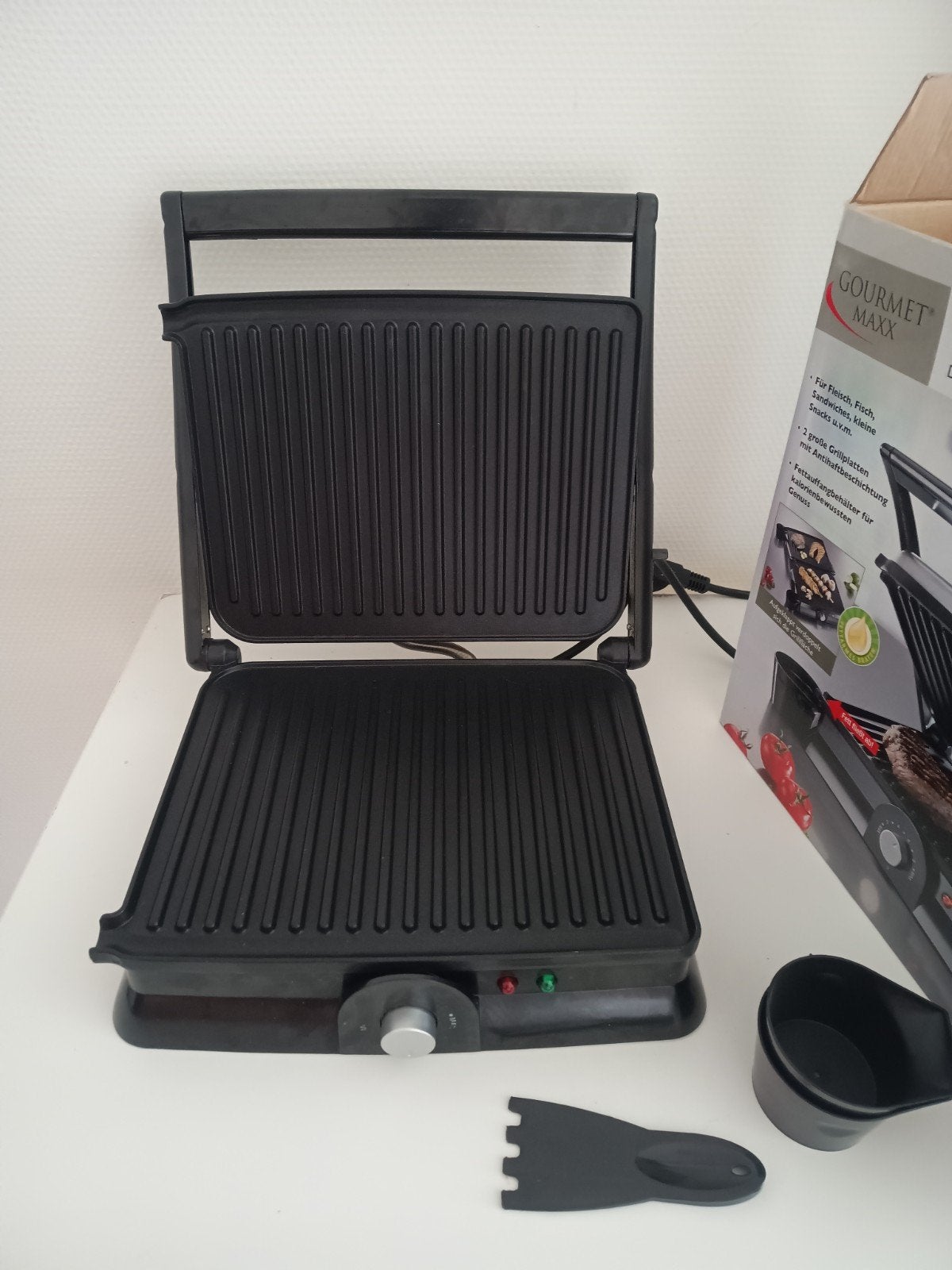 Contactgrill 2 in 1 Gourmet Maxx, Ophalen of Verzenden, Zo goed als nieuw