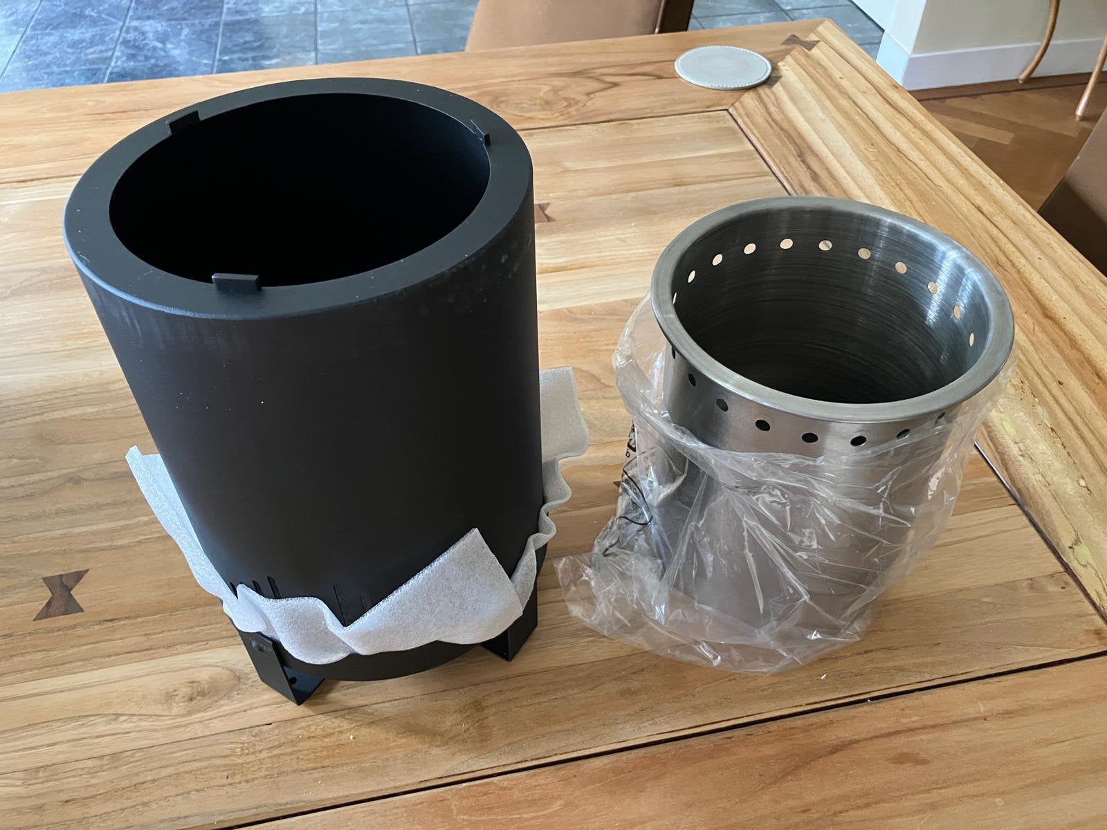 Nieuw in doos fire pit Nolby by Norländer, Ophalen of Verzenden, Nieuw, Vuurkorf