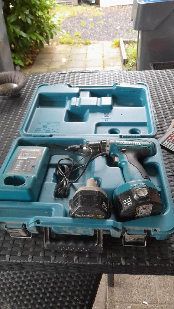 Makita accu boorrmachine, Doe-het-zelf en Verbouw, Ophalen, Gebruikt, Boor- en Schroefmachine, Variabele snelheid