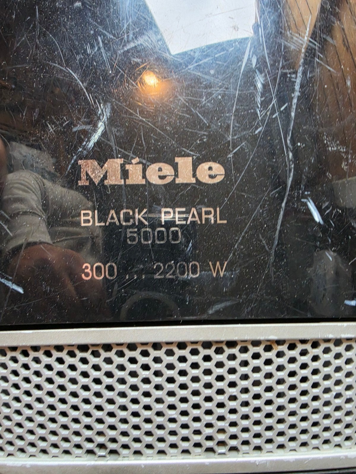 Miele Black Pearl 5000 Stofzuiger 2200W, Stofzak, Gebruikt, Ophalen of Verzenden, Miele
