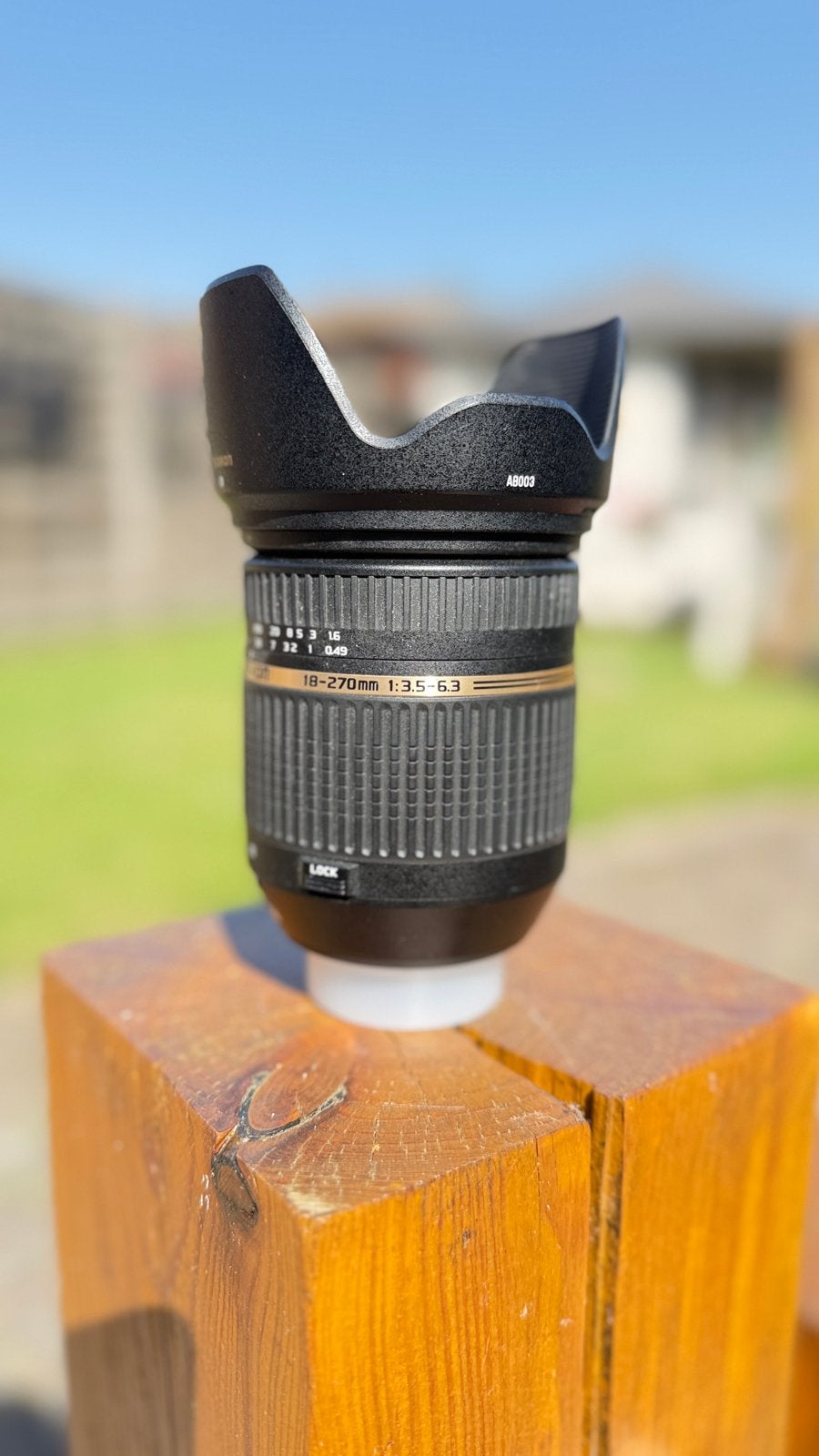 Tamron 18-270mm f/3.5-6.3 VC voor Nikon, Audio, Tv en Foto, Fotografie | Lenzen en Objectieven, Ophalen, Gebruikt, Telelens, Tamron