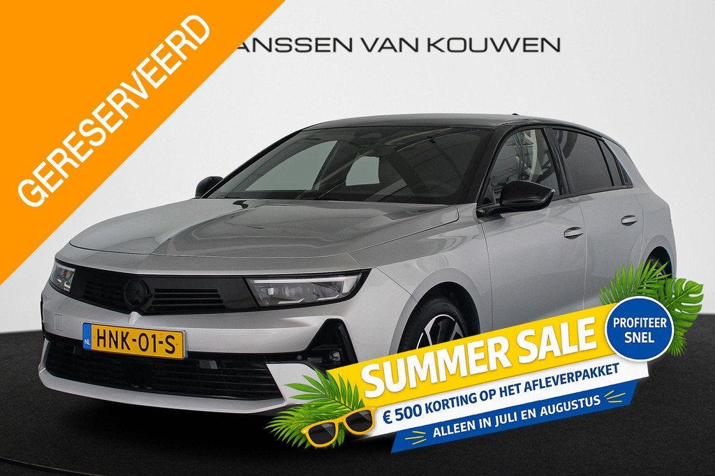 Opel Astra 1.2 Turbo Hybrid GS 360 Camera Head-Up Stoel-Stuu, Auto's, Opel, 145 pk, Gebruikt, Euro 6, 1199 cc