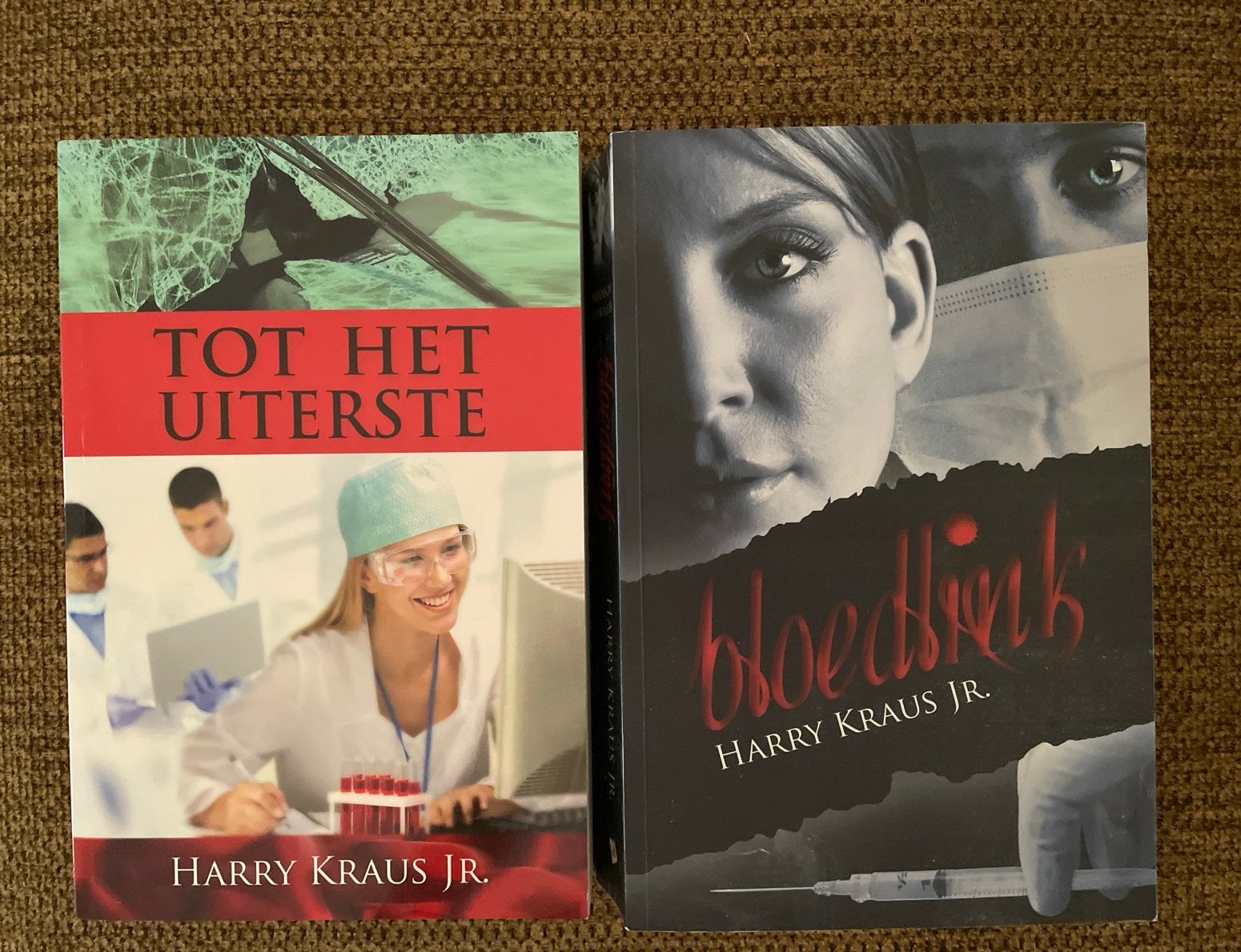 Harry Kraus Jr. - Bloedlink & Tot het Uiterste, Ophalen of Verzenden, Gelezen, Amerika