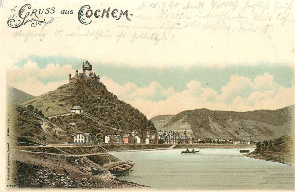 701-278-009 Cochem Litho, Verzenden, Voor 1920, Duitsland