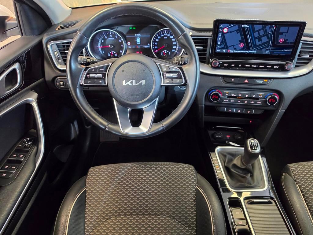 Kia Ceed 1.0 T-GDi DynamicPlusLine|GARANTIE|NAP|CRUISE|1E EI, Auto's, Kia, Voorwielaandrijving, Gebruikt, Euro 6, Wit